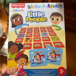 Fisher-Price Little People Matching Game - Red, Blue, Yellow